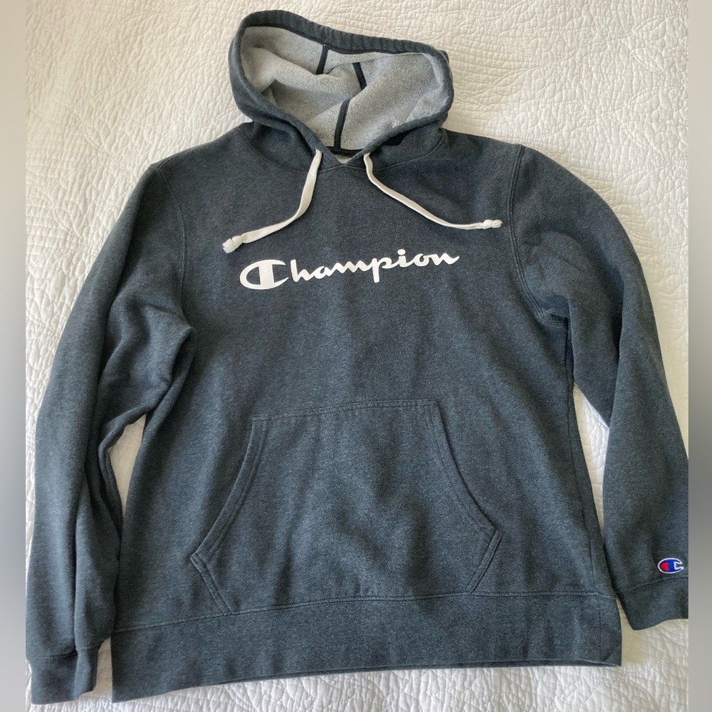 Champion Gray Hoodie
